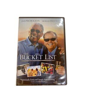 The Bucket List DVD Movie With Jack Nicholson & Morgan Freeman
